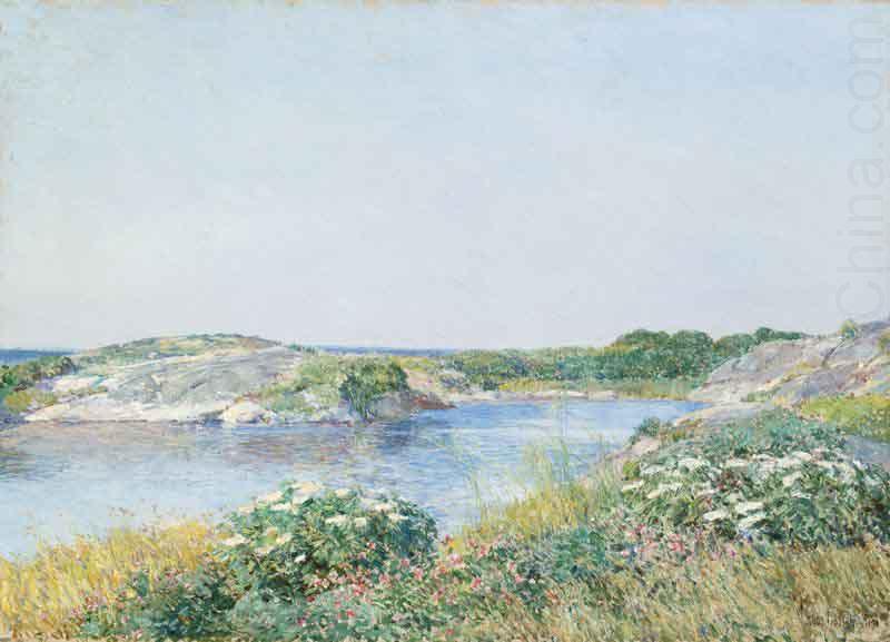 The Little Pond Appledore, Childe Hassam